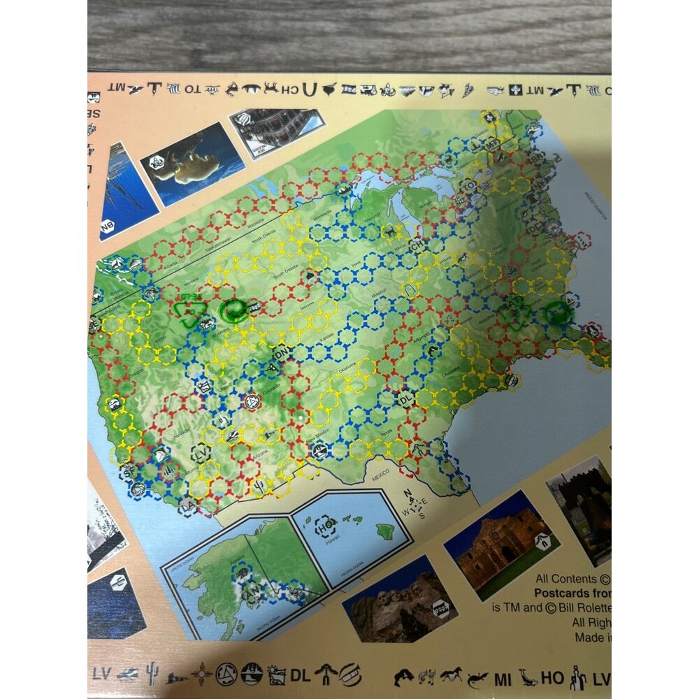 NEW Postcards From North America Board Game 2007 Sealed Unopened SEALED - Picture 4 of 6